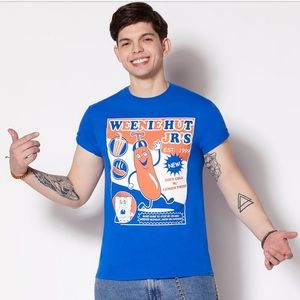 Nickelodeon SpongeBob unisex t-shirt size large Weenie Hut Jr.